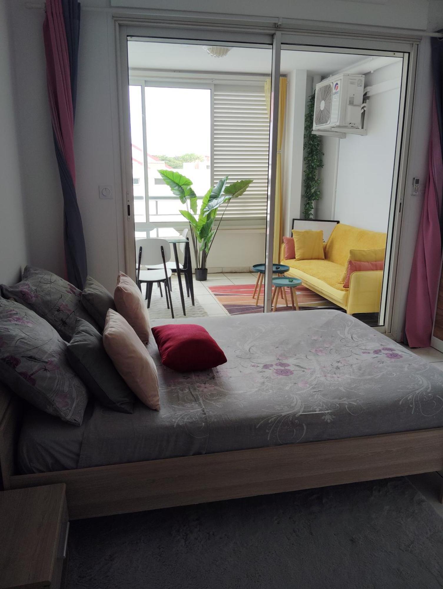 Studio Vanille - Vue Mer Saint-Denis Esterno foto